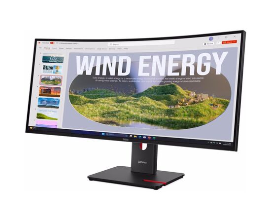 Монитор Lenovo T34WD-40 (64AEGAT1UA), изображение 3 Монитор Lenovo T34WD-40 (64AEGAT1UA), изображение 3