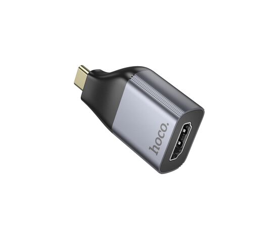 Переходник USB-C to HDMI F gray HOCO (6942007645584), изображение 5 Переходник USB-C to HDMI F gray HOCO (6942007645584), изображение 5