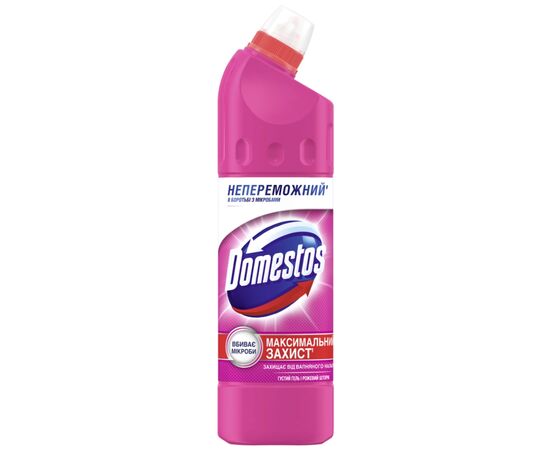 Жидкость для чистки ванн Domestos Максимальная Защита Розовый шторм 750 мл (8720181679063)