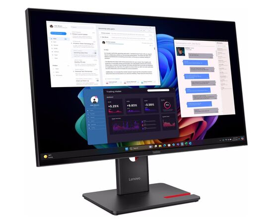 Монітор Lenovo T27UD-40 (64AFGAT2UA), зображення 2 Монітор Lenovo T27UD-40 (64AFGAT2UA), зображення 2