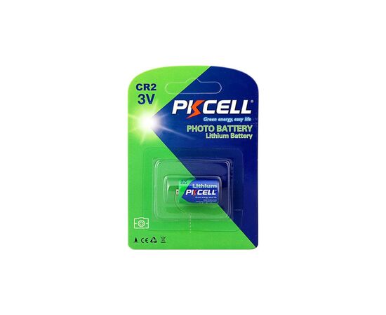 Батарейка CR2 3V 850mAh Lithium PkCell (CR2-1B) Батарейка CR2 3V 850mAh Lithium PkCell (CR2-1B)