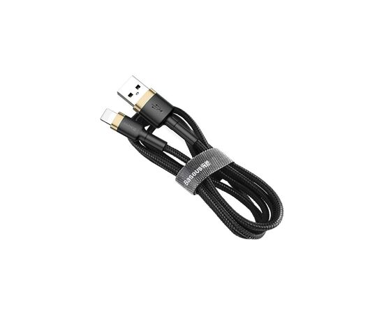 Дата кабель USB 2.0 AM to Lightning 3.0m 2.0A gold-black Baseus (CALKLF-RV1) Дата кабель USB 2.0 AM to Lightning 3.0m 2.0A gold-black Baseus (CALKLF-RV1)