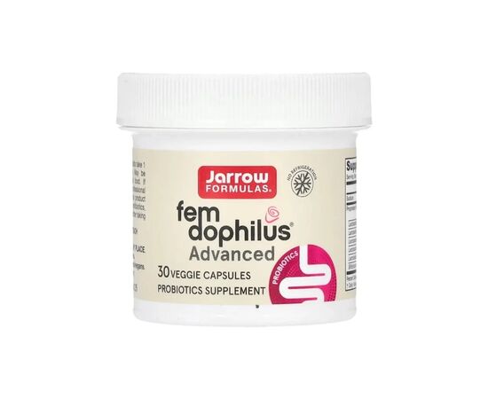 Витаминно-минеральный комплекс Jarrow Formulas Пробиотики для женщин, 10 млрд КОЕ, Vegan Fem Dophilus, Advanced, 10 Billi (JRW-03735), изображение 3 Витаминно-минеральный комплекс Jarrow Formulas Пробиотики для женщин, 10 млрд КОЕ, Vegan Fem Dophilus, Advanced, 10 Billi (JRW-03735), изображение 3