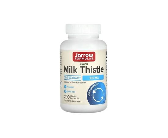 Витаминно-минеральный комплекс Jarrow Formulas Экстракт расторопши, 150 мг, Vegan Milk Thistle, 200 вегетериански (JRW-14029) Витаминно-минеральный комплекс Jarrow Formulas Экстракт расторопши, 150 мг, Vegan Milk Thistle, 200 вегетериански (JRW-14029)