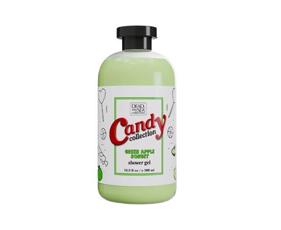 Гель для душа Dead Sea Collection Candy Collection Зеленое яблоко Сорбет 500 мл (7290119485826) Гель для душа Dead Sea Collection Candy Collection Зеленое яблоко Сорбет 500 мл (7290119485826)