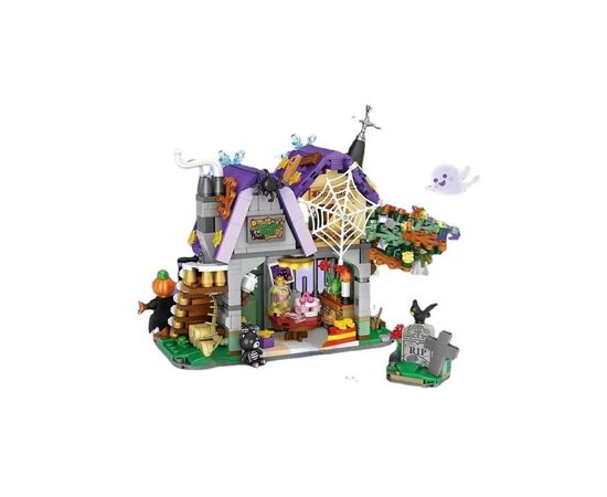 Конструктор LOZ mini Домик на Хэллоуин без фигурок (1233) Конструктор LOZ mini Домик на Хэллоуин без фигурок (1233)