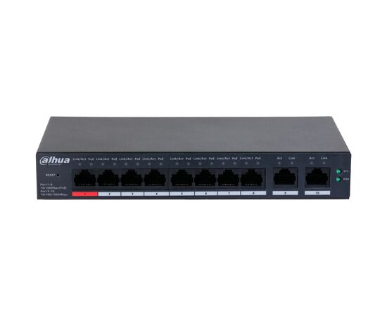 Коммутатор сетевой Dahua DH-CS4010-8ET-110, изображение 2 Коммутатор сетевой Dahua DH-CS4010-8ET-110, изображение 2