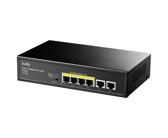 Комутатор мережевий Cudy FS1006P Комутатор мережевий Cudy FS1006P
