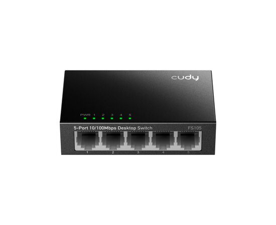 Комутатор мережевий Cudy FS105, зображення 2 Комутатор мережевий Cudy FS105, зображення 2