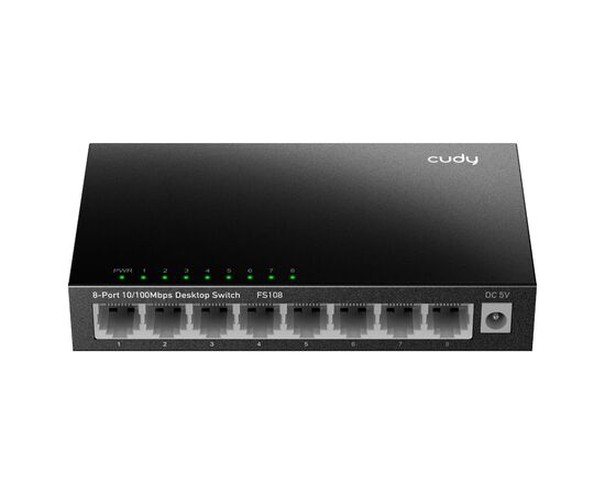 Комутатор мережевий Cudy FS108, зображення 2 Комутатор мережевий Cudy FS108, зображення 2