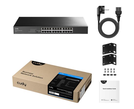Комутатор мережевий Cudy GS1024L, зображення 4 Комутатор мережевий Cudy GS1024L, зображення 4