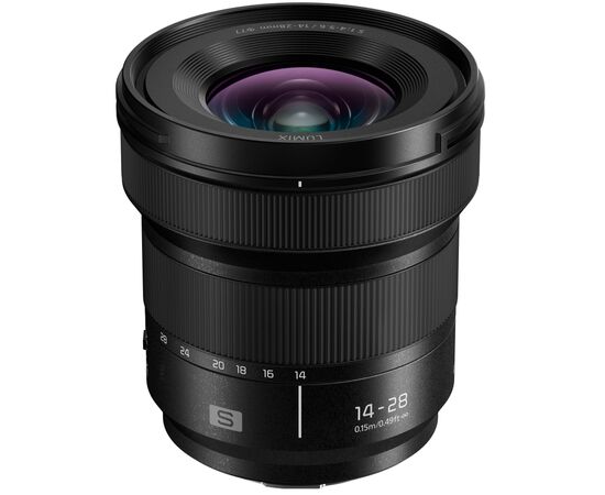 Объектив Panasonic Lumix S 14-28 mm F4-5.6 (S-R1428E) Объектив Panasonic Lumix S 14-28 mm F4-5.6 (S-R1428E)
