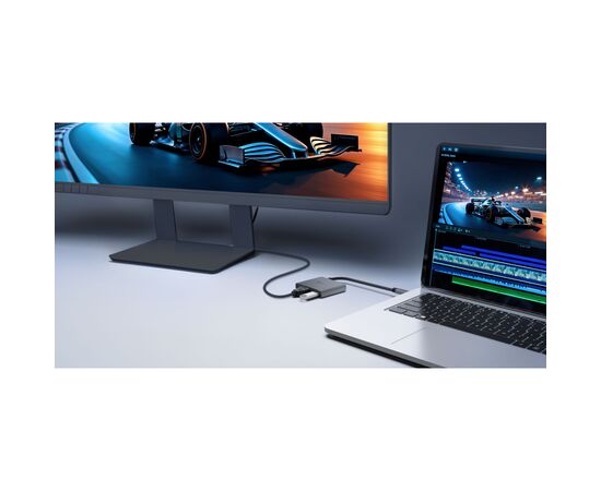 Концентратор TP-Link USB-C 3-in-1 1xUSB 3.0 + 1xUSB-C PD 100W + 1xHDMI (UH3020C), изображение 2 Концентратор TP-Link USB-C 3-in-1 1xUSB 3.0 + 1xUSB-C PD 100W + 1xHDMI (UH3020C), изображение 2