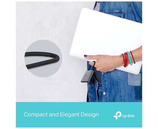 Концентратор TP-Link USB-C 3-in-1 1xUSB 3.0 + 1xUSB-C PD 100W + 1xHDMI (UH3020C), изображение 8 Концентратор TP-Link USB-C 3-in-1 1xUSB 3.0 + 1xUSB-C PD 100W + 1xHDMI (UH3020C), изображение 8