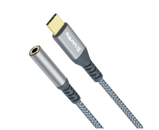 Переходник USB-C to 3.5mm F 0.14m gray ColorWay (CW-AD-CJ), изображение 4 Переходник USB-C to 3.5mm F 0.14m gray ColorWay (CW-AD-CJ), изображение 4