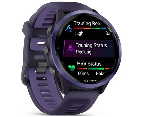 Смарт-часы Garmin Forerunner 570 - 47MM, Imperial Purple/Indigo, GPS (010-02971-02), изображение 3 Смарт-часы Garmin Forerunner 570 - 47MM, Imperial Purple/Indigo, GPS (010-02971-02), изображение 3