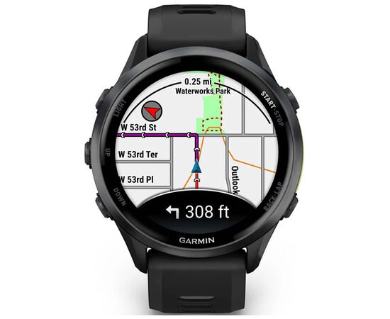 Смарт-часы Garmin Forerunner 970, Black/Amp Yellow, GPS (010-02969-10), изображение 2 Смарт-часы Garmin Forerunner 970, Black/Amp Yellow, GPS (010-02969-10), изображение 2