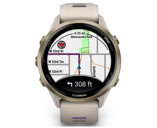 Смарт-часы Garmin Forerunner 970, French Gray/Indigo, GPS (010-02969-12), изображение 2 Смарт-часы Garmin Forerunner 970, French Gray/Indigo, GPS (010-02969-12), изображение 2