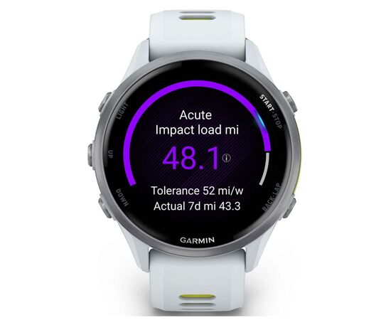 Смарт-часы Garmin Forerunner 970, Whitestone/Amp Yellow, GPS (010-02969-11), изображение 7 Смарт-часы Garmin Forerunner 970, Whitestone/Amp Yellow, GPS (010-02969-11), изображение 7