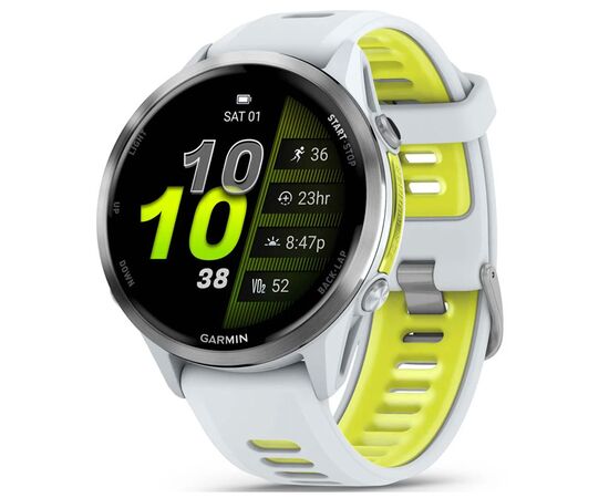 Смарт-часы Garmin Forerunner 970, Whitestone/Amp Yellow, GPS (010-02969-11) Смарт-часы Garmin Forerunner 970, Whitestone/Amp Yellow, GPS (010-02969-11)