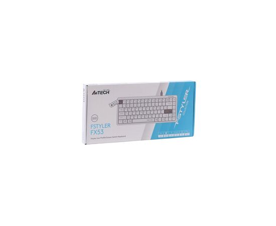 Клавіатура A4Tech FX53 USB UA White (4711421002400), зображення 7 Клавіатура A4Tech FX53 USB UA White (4711421002400), зображення 7