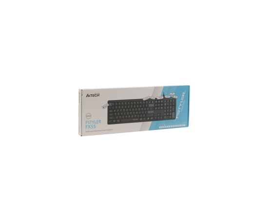 Клавіатура A4Tech FX55 USB UA Black (4711421002417), зображення 7 Клавіатура A4Tech FX55 USB UA Black (4711421002417), зображення 7