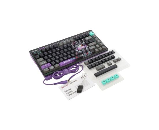 Клавіатура A4Tech AT75 RGB USB UA Cypher Ghost (4711421001830), зображення 11 Клавіатура A4Tech AT75 RGB USB UA Cypher Ghost (4711421001830), зображення 11