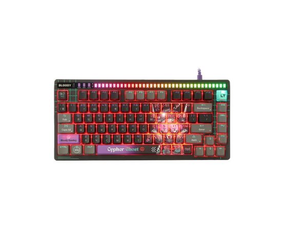 Клавіатура A4Tech AT75 RGB USB UA Cypher Ghost (4711421001830), зображення 4 Клавіатура A4Tech AT75 RGB USB UA Cypher Ghost (4711421001830), зображення 4