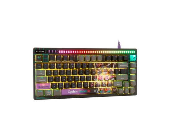Клавіатура A4Tech AT75 RGB USB UA Cypher Ghost (4711421001830), зображення 5 Клавіатура A4Tech AT75 RGB USB UA Cypher Ghost (4711421001830), зображення 5