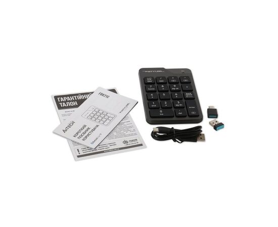 Клавіатура A4Tech FBK21C Wireless/Bluetooth Smoky Grey (4711421995108), зображення 9 Клавіатура A4Tech FBK21C Wireless/Bluetooth Smoky Grey (4711421995108), зображення 9