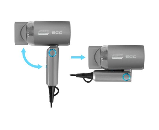 Фен ECG Modifica Grigio Piccolo, изображение 6 Фен ECG Modifica Grigio Piccolo, изображение 6