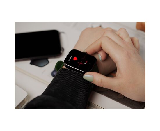 Смарт-часы 2E Alpha SQ Music Edition 46mm Black-Green + ремінець сірий (2E-CWW40BKGN-WS), изображение 10 Смарт-часы 2E Alpha SQ Music Edition 46mm Black-Green + ремінець сірий (2E-CWW40BKGN-WS), изображение 10