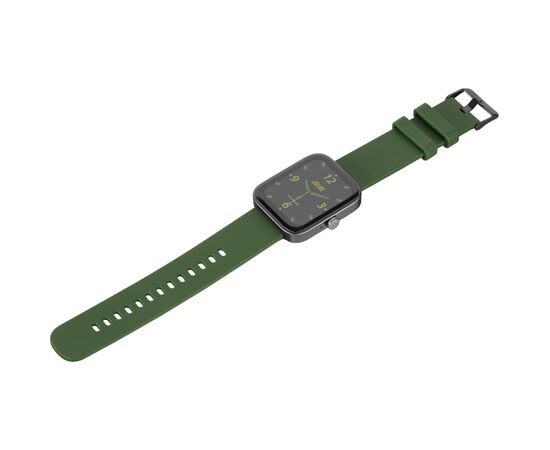 Смарт-часы 2E Alpha SQ Music Edition 46mm Black-Green + ремінець сірий (2E-CWW40BKGN-WS), изображение 6 Смарт-часы 2E Alpha SQ Music Edition 46mm Black-Green + ремінець сірий (2E-CWW40BKGN-WS), изображение 6