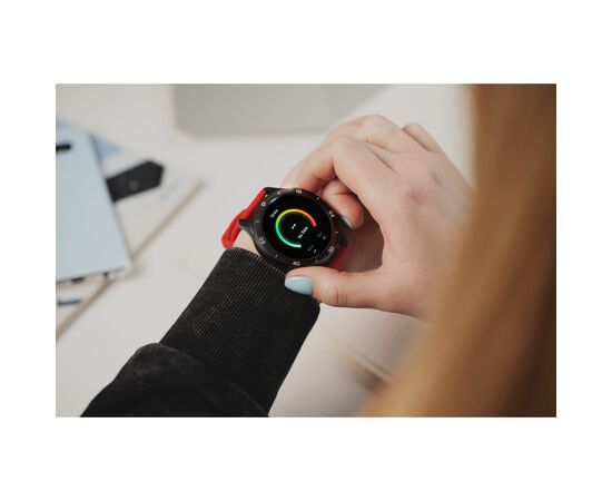 Смарт-часы 2E Motion GT2 47mm Black-red + ремінець зелений (2E-CWW21BKRD-WS), изображение 12 Смарт-часы 2E Motion GT2 47mm Black-red + ремінець зелений (2E-CWW21BKRD-WS), изображение 12