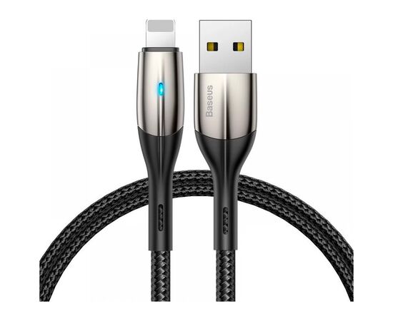 Дата кабель USB 2.0 AM to Lightning 2.0m 1.5A black Baseus (CALSP-C01)