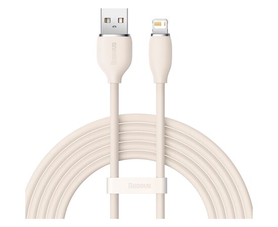 Дата кабель USB 2.0 AM to Lightning 2.0m 2.4A pink Baseus (CAGD000104)