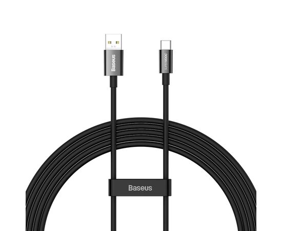 Дата кабель USB 2.0 AM to USB-C 2.0m 65W black Baseus (CAYS001001)