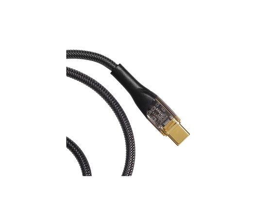 Дата кабель USB-C to USB-C 1.0m 100W black Essager (EXCTT1-XJ01-P), изображение 3 Дата кабель USB-C to USB-C 1.0m 100W black Essager (EXCTT1-XJ01-P), изображение 3