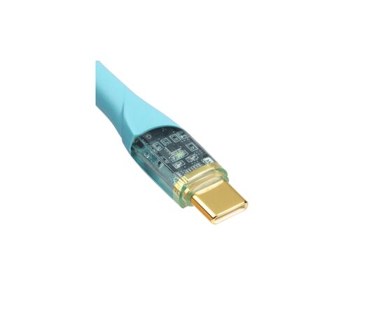 Дата кабель USB-C to USB-C 1.0m 100W blue Essager (EXCTT1-XJ03-P), изображение 3 Дата кабель USB-C to USB-C 1.0m 100W blue Essager (EXCTT1-XJ03-P), изображение 3