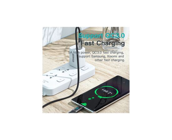 Дата кабель USB-C to USB-C 2.0m 100W Digital Display black Essager (ES-XCTT1-YDA01), изображение 6 Дата кабель USB-C to USB-C 2.0m 100W Digital Display black Essager (ES-XCTT1-YDA01), изображение 6