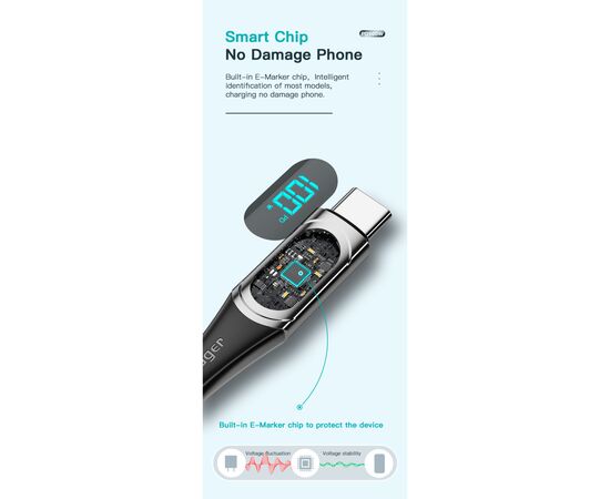 Дата кабель USB-C to USB-C 2.0m 100W Digital Display blue Essager (ES-XCTT1-YDA03), изображение 11 Дата кабель USB-C to USB-C 2.0m 100W Digital Display blue Essager (ES-XCTT1-YDA03), изображение 11