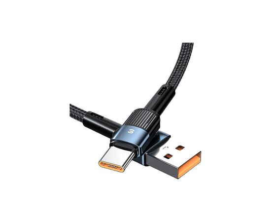 Дата кабель USB 2.0 AM to USB-C 1.0m 7A blue Essager (EXCT-XC03), изображение 3 Дата кабель USB 2.0 AM to USB-C 1.0m 7A blue Essager (EXCT-XC03), изображение 3