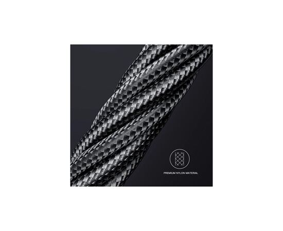 Дата кабель USB-C to USB-C 0.5m 100W black Essager (EXCTT1-CGB01), изображение 4 Дата кабель USB-C to USB-C 0.5m 100W black Essager (EXCTT1-CGB01), изображение 4