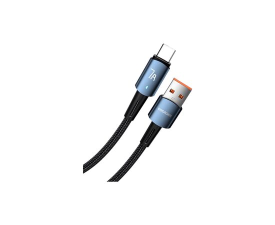 Дата кабель USB 2.0 AM to USB-C 2.0m 100W blue Essager (EXC7A-CGA03-P)