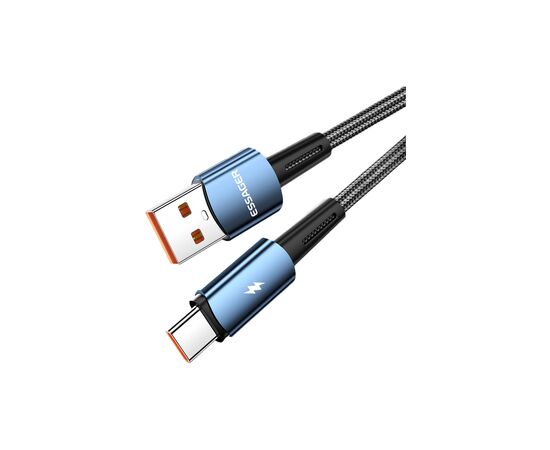 Дата кабель USB 2.0 AM to USB-C 1.0m 120W blue Essager (EXC120-CG03-P), изображение 2 Дата кабель USB 2.0 AM to USB-C 1.0m 120W blue Essager (EXC120-CG03-P), изображение 2