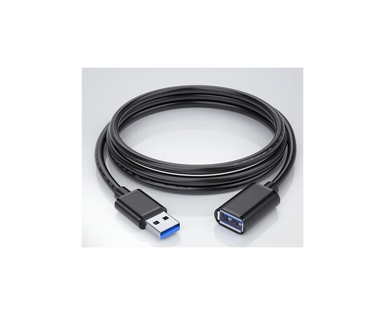 Дата кабель USB 3.0 AM/AF 2.0m Essager (EXCAM-YTC01), изображение 2 Дата кабель USB 3.0 AM/AF 2.0m Essager (EXCAM-YTC01), изображение 2