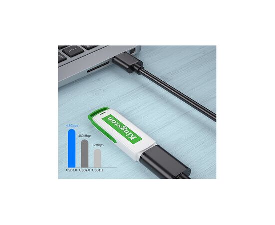 Дата кабель USB 3.0 AM/AF 2.0m Essager (EXCAM-YTC01), изображение 4 Дата кабель USB 3.0 AM/AF 2.0m Essager (EXCAM-YTC01), изображение 4