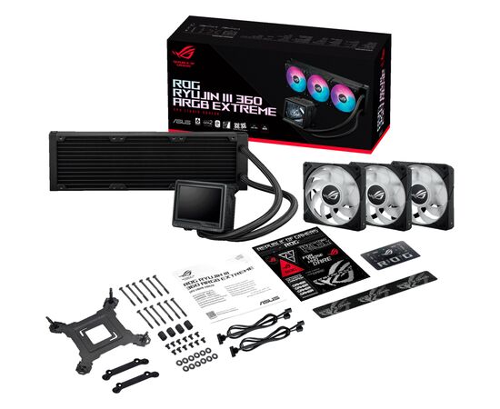 Система жидкостного охлаждения ASUS ROG-RYUJIN-III-360-ARGB EXTREME (90RC0131-M0EAY0), изображение 12 Система жидкостного охлаждения ASUS ROG-RYUJIN-III-360-ARGB EXTREME (90RC0131-M0EAY0), изображение 12