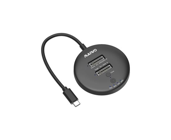Док-станція для накопичувачів Maiwo 2*NVMe M.2 SSD to USB3.2 Gen2 USB-C 10Gbps (K3026P2 grey) Док-станція для накопичувачів Maiwo 2*NVMe M.2 SSD to USB3.2 Gen2 USB-C 10Gbps (K3026P2 grey)