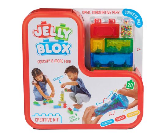Конструктор Jelly Blox Сенсорный Набор креатива (931692) Конструктор Jelly Blox Сенсорный Набор креатива (931692)